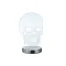 Trio Skull króm-átlátszó gyerek LED asztali lámpa (TRI-R52461106) LED 1 izzós IP20