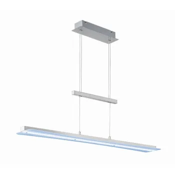 Trio Smash matt nikkel LED függesztett lámpa (TRI-R32421107) LED 1 izzós IP20