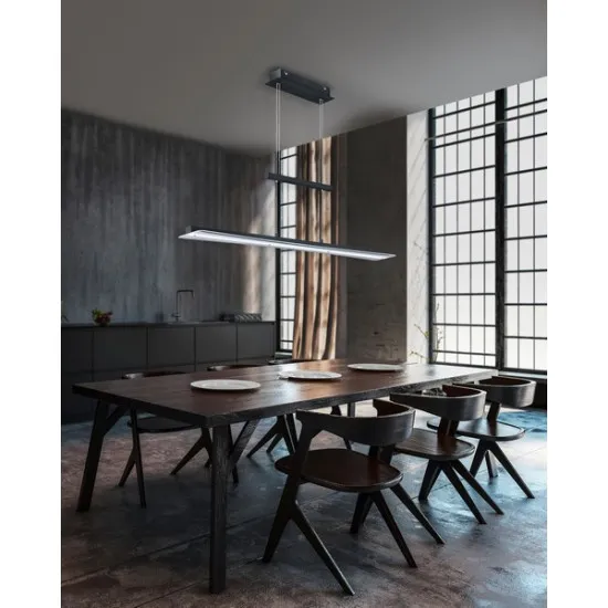 Trio Smash fekete LED függesztett lámpa (TRI-R32421132) LED 1 izzós IP20