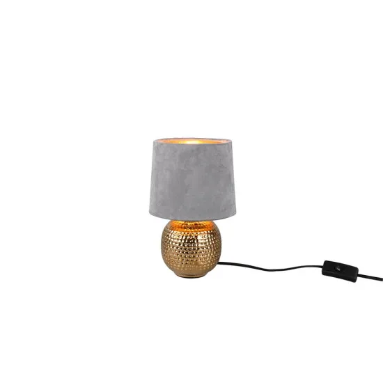Trio Sophia arany-szürke asztali lámpa (TRI-R50821011) E14 1 izzós IP20