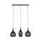 Trio Soraya fekete függesztett lámpa (TRI-365400332) E27 3 izzós IP20