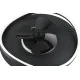 Trio Sortland fekete LED mennyezeti ventilátoros lámpa (TRI-R67393132) LED 1 izzós IP20
