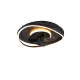 Trio Sortland fekete LED mennyezeti ventilátoros lámpa (TRI-R67393132) LED 1 izzós IP20