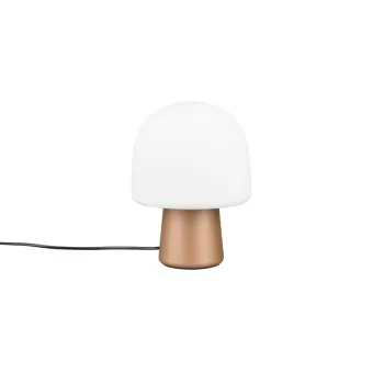 Trio Steen barna-fehér asztali lámpa (TRI-568200165) E14 1 izzós IP20