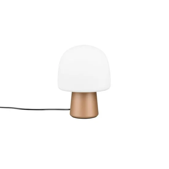 Trio Steen barna-fehér asztali lámpa (TRI-568200165) E14 1 izzós IP20