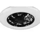 Trio Stralsund fekete LED mennyezeti ventilátoros lámpa (TRI-R62522132) LED 1 izzós IP20
