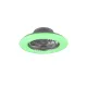Trio Stralsund titán LED mennyezeti ventilátoros lámpa (TRI-R62522987) LED 2 izzós IP20