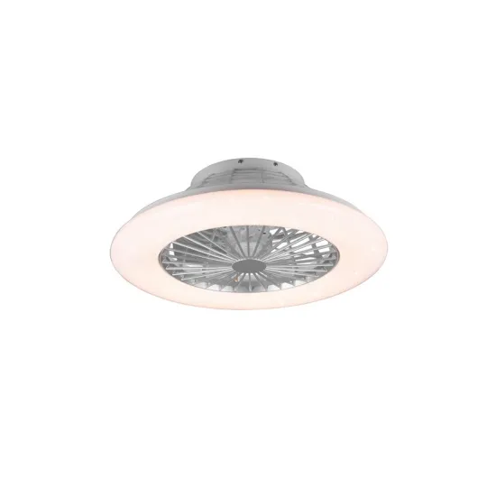 Trio Stralsund titán LED mennyezeti ventilátoros lámpa (TRI-R62522987) LED 2 izzós IP20