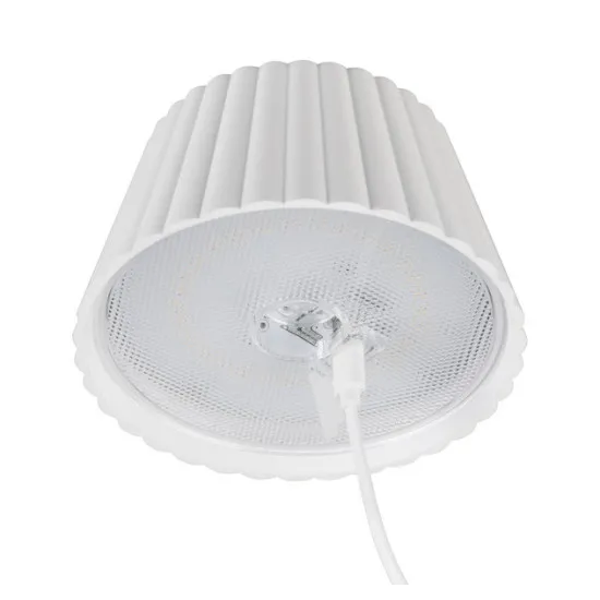 Trio Suarez fehér LED kültéri asztali lámpa (TRI-R57706131) LED 1 izzós IP44