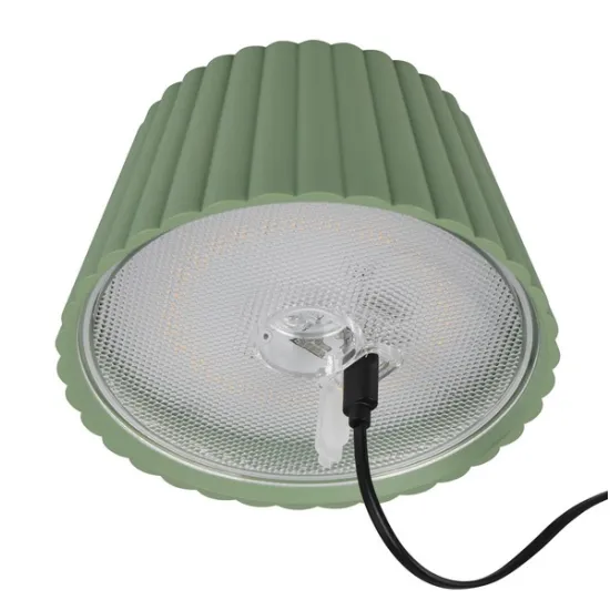 Trio Suarez pisztácia LED kültéri asztali lámpa (TRI-R57706149) LED 1 izzós IP44