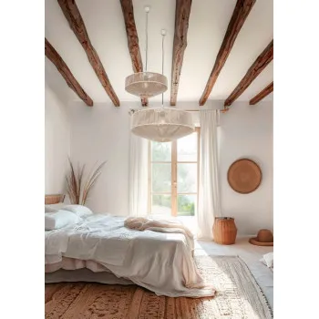 Trio Svea bézs függesztett lámpa (TR-364700144) E27 1 izzós IP20 Trio Svea bézs függesztett lámpa (TR-364700144) E27 1 izzós IP20