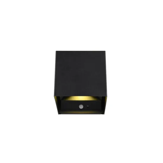 Trio Talent fekete LED kültéri falikar (TRI-R27759132) LED 2 izzós IP44