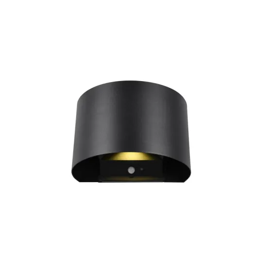 Trio Talent fekete LED kültéri falikar (TRI-R27769132) LED 2 izzós IP44