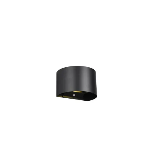 Trio Talent fekete LED kültéri falikar (TRI-R27769132) LED 2 izzós IP44