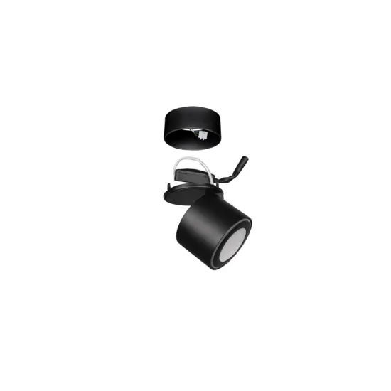 Trio Taurus fekete LED mennyezeti spotlámpa (TRI-652910132) LED 2 izzós IP20
