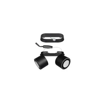 Trio Taurus fekete LED mennyezeti spotlámpa (TRI-652910232) LED 4 izzós IP20