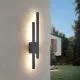 Trio Tawa antracit LED kültéri falikar (TRI-221460242) LED 2 izzós IP54