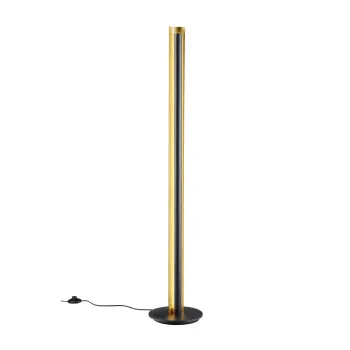 Trio Texel fekete-arany LED állólámpa (TRI-474410179) LED 1 izzós IP20