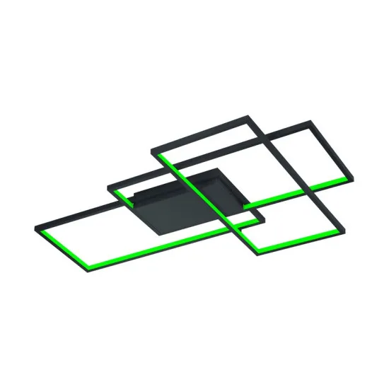 Trio Thiago antracit-többszínű LED mennyezeti lámpa (TRI-652690342) LED 1 izzós IP20