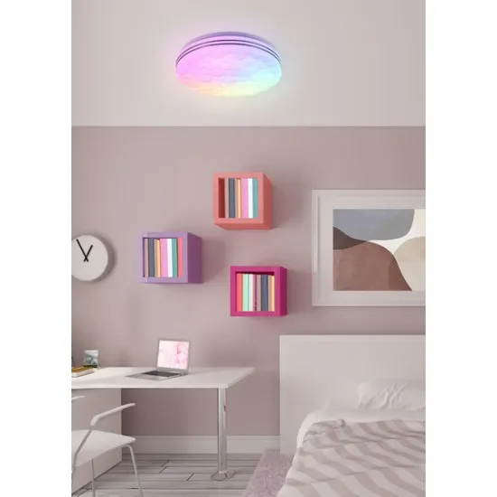 Trio Tiger fehér LED mennyezeti lámpa (TRI-R67131100) LED 1 izzós IP20