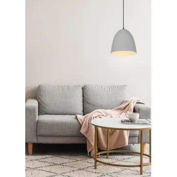 Trio Tilda szürke függesztett lámpa (TRI-R30661011) E27 1 izzós IP20