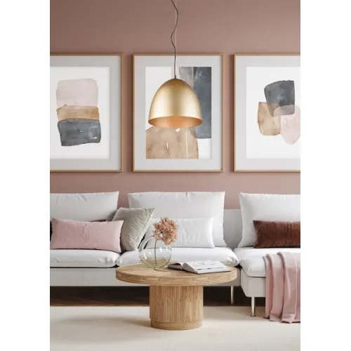 Trio Tilda sárgaréz függesztett lámpa (TRI-R30661908) E27 1 izzós IP20