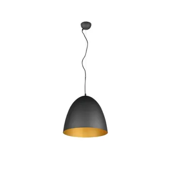 Trio Tilda fekete-arany függesztett lámpa (TRI-R30661980) E27 1 izzós IP20
