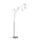 Trio Tommy matt nikkel-fehér állólámpa (TRI-R46330501) E14 5 izzós IP20