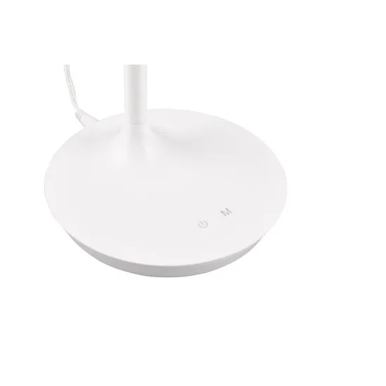 Trio Toro fehér LED asztali lámpa (TRI-R57641101) LED 1 izzós IP20