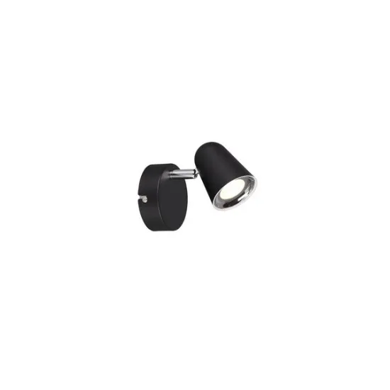 Trio Toulouse fekete LED fali spotlámpa (TRI-R82121132) LED 1 izzós IP20