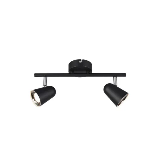 Trio Toulouse fekete LED mennyezeti spotlámpa (TRI-R82122132) LED 2 izzós IP20