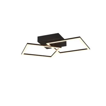 Trio Trail fekete LED mennyezeti lámpa (TRI-R64492132) LED 1 izzós IP20 Trio Trail fekete LED mennyezeti lámpa (TRI-R64492132) LED 1 izzós IP20