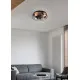 Trio Trondheim fekete-natúr mennyezeti ventilátoros lámpa (TRI-R61105032) E27 4 izzós IP20