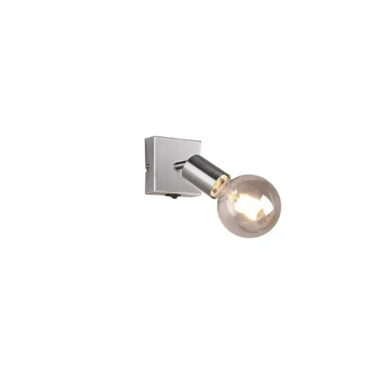 Trio Vannes matt-nikkel fali spotlámpa (TRI-R80181707) E27 1 izzós IP20