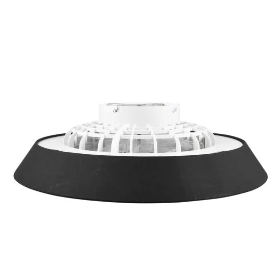 Trio Varberg fekete LED mennyezeti ventilátoros lámpa (TRI-R67292102) LED 1 izzós IP20