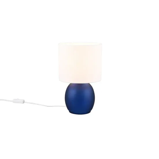 Trio Vela kék-fehér asztali lámpa (TRI-517900112) E14 1 izzós IP20