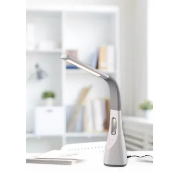 Trio Vento fehér LED asztali lámpa (TRI-R50381101) LED 1 izzós IP20 Trio Vento fehér LED asztali lámpa (TRI-R50381101) LED 1 izzós IP20