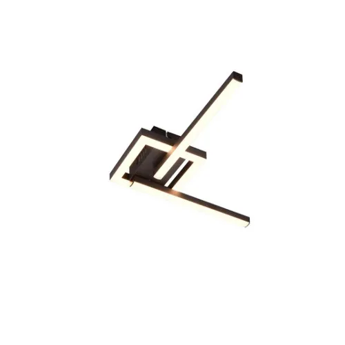 Trio Viale fekete LED mennyezeti/fali lámpa (TRI-R67303132) LED 1 izzós IP20