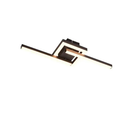 Trio Viale fekete LED mennyezeti/fali lámpa (TRI-R67303132) LED 1 izzós IP20