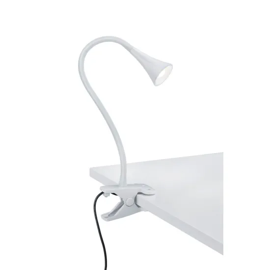 Trio Viper fehér LED csiptetős lámpa (TRI-R22398101) LED 1 izzós IP20