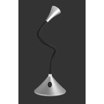 Trio Viper ezüst-fekete LED asztali lámpa (TRI-R52391187) LED 1 izzós IP20 Trio Viper ezüst-fekete LED asztali lámpa (TRI-R52391187) LED 1 izzós IP20