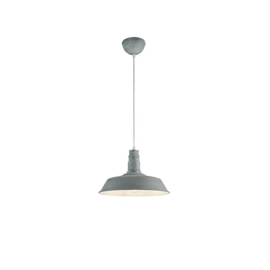 Trio Will betonhatású függesztett lámpa (TRI-R30421078) E27 1 izzós IP20