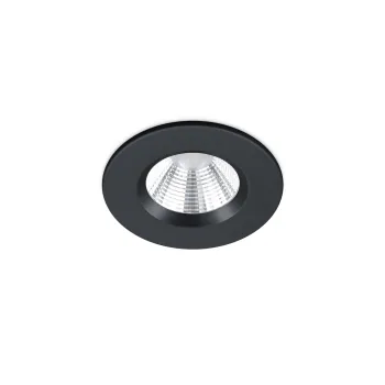 Trio Zagros fekete-fehér LED beépíthető lámpa (TRI-650710132) LED 1 izzós IP65