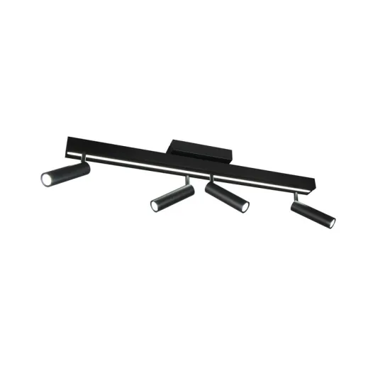 Trio Zeno fekete LED mennyezeti lámpa (TRI-648310532) LED 1 izzós IP20