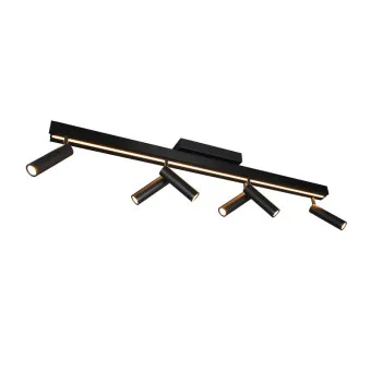 Trio Zeno fekete LED mennyezeti lámpa (TRI-648310732) LED 1 izzós IP20