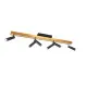 Trio Zeno arany-fekete LED mennyezeti lámpa (TRI-648310780) LED 1 izzós IP20