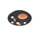 Trio Zodiac fekete-barna LED mennyezeti lámpa (TRI-644810132) LED 1 izzós IP20