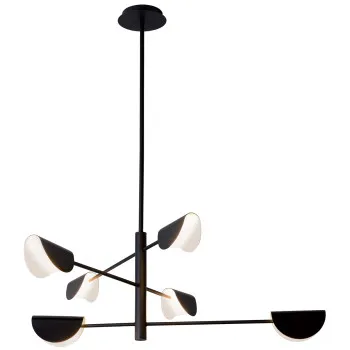 Viokef Ada fekete függesztett lámpa (VIO-4248600) G9 6 izzós IP20