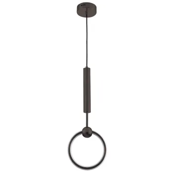 Viokef Axel fekete LED függesztett lámpa (VIO-4295100) LED 1 izzós IP20