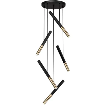 Viokef Ballet arany-fekete LED függesztett lámpa (VIO-4265300) LED 1 izzós IP20 Viokef Ballet arany-fekete LED függesztett lámpa (VIO-4265300) LED 1 izzós IP20